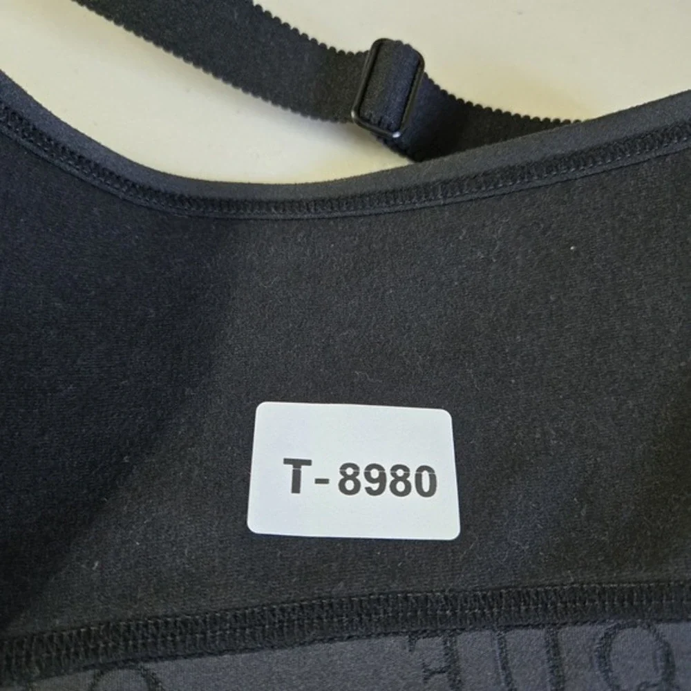Cacique Women Bra 42C Black Floral Unlined‎ Wireless Lace Adjustable Straps